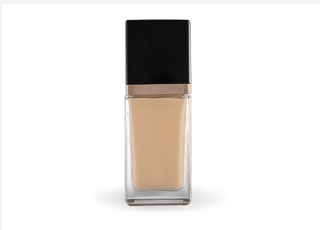 Empty Square Foundation Bottle for skin care