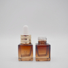 Mini 5 10ml Square Glass Dropper Bottle for Hair Oil Serum