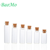 60ml Beautifu lCosmetic Glass Bottle With Bamboo Cap