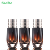 Square Non-Toxic Amber Serum Pump Bottle