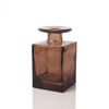 Amber Glass Home Fragrance Bottle 150 square fragrance bottle with box