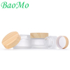 Bamboo Lid Portable 50G Face Cream Jar