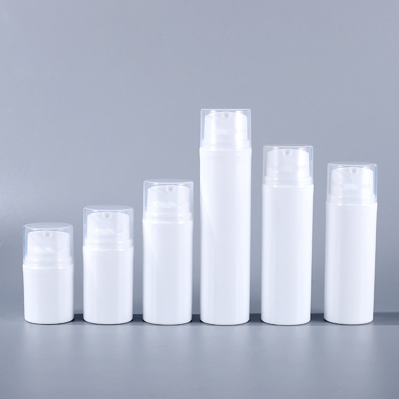 Refillable White Small Sample Bottle for eye cream