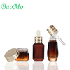 Amber 20ml Glass Dropper Bottle for Cosmetic