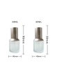 Clear 30ml Foundation Bottle for gold pump