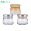 Bamboo Lid Customed Brown Face Cream Jar