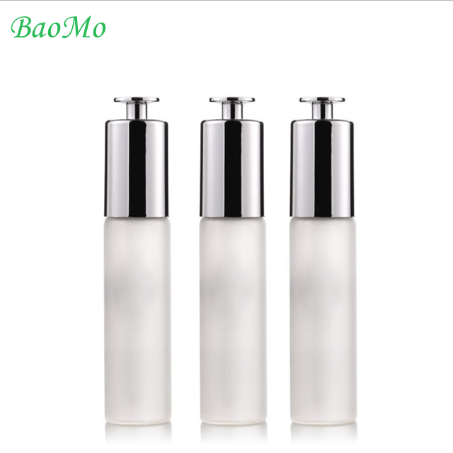 Small Matt Quality Glass Serum Bottle