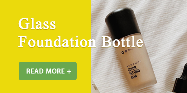 Glass foundation bottle