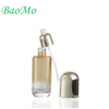 Recyclable Customized Gold Glass Lotion Bottle