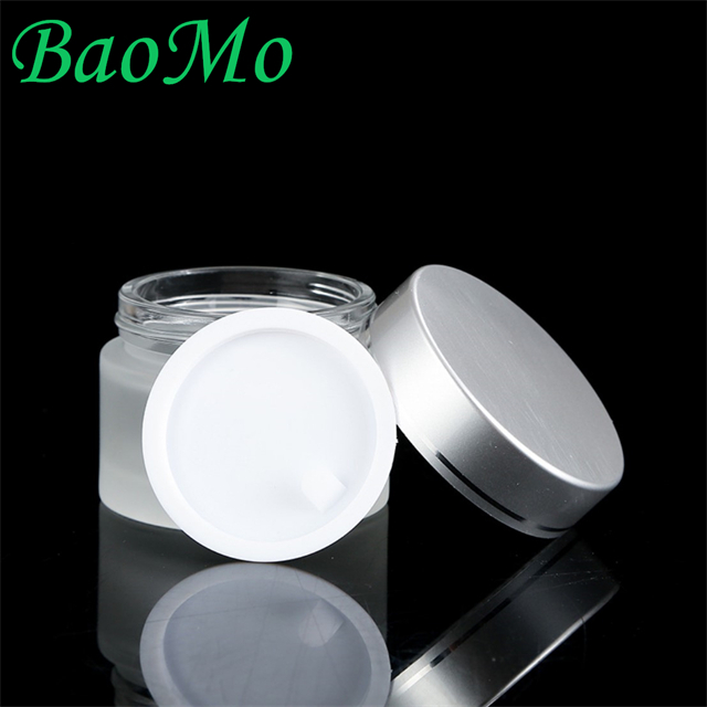 Silver Screw Cap Customed 15G Face Cream Jar