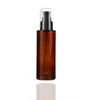 Portable Rectangle Ambre Glass Spray Bottle