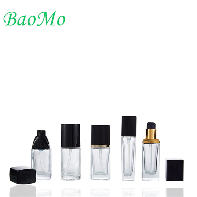 Square Non-Toxic 60ml Serum Pump Bottle