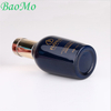 Customized Blue Glass Lotion Bottle With Black Pump