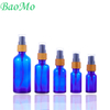 Customization 15ml Blue Cosmetic Glass Bottle