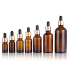 Empty 5ml 10ml 15ml 20ml 30ml 50ml 100ml Amber Glass Dropper Bottle for Essential Oil 