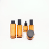 Fancy Non-Toxic Amber Serum Pump Bottle