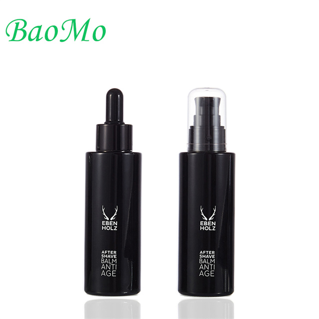 Leak Proof 100ml Cosmetic Glass Packaging With Dropper