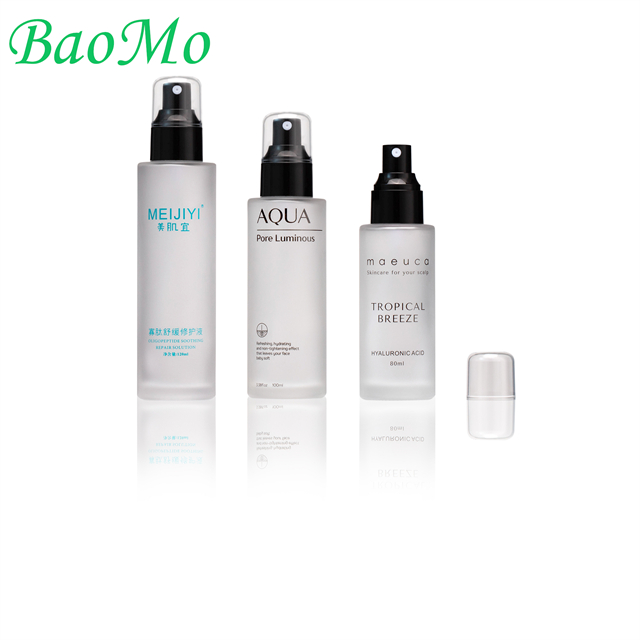 Luxury Eco Friendly 120ml Cosmetic Glass Packaging