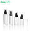 Glass Frosted 30ml Serum Pump Bottle