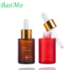 Brown Eye Essence Glass Serum Bottle With Dropper