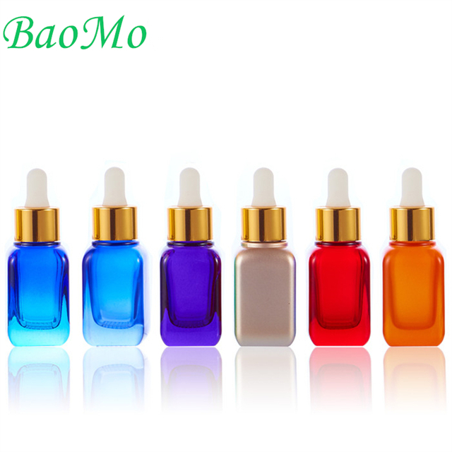 Square Eco Friendly 30ml Serum Pump Bottle