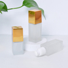 Recyclable Frosted White Glass Lotion Bottle