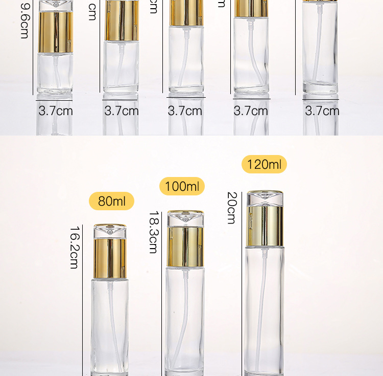 Custom Cosmetic Glass Packaging