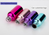 Luxury 30ml 50ml UV coated pink green blue purple rose red Glass bottle with dropper and cap for Essential oil or perfume