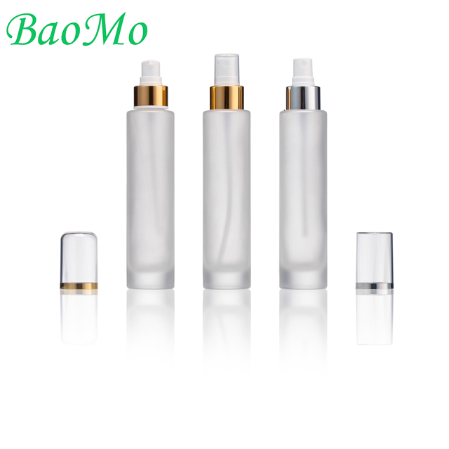 Pump Customization 100ml Cosmetic Glass Packaging