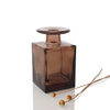 Amber Glass Home Fragrance Bottle 150 square fragrance bottle with box