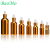 Light-Proof 5ml Glass Dropper Bottle with Aluminum Cap