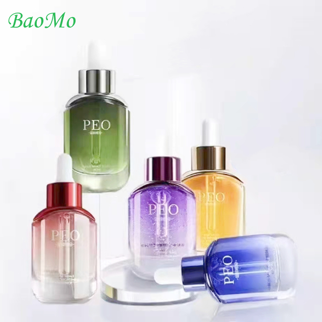 Glass Non-Toxic Gradient Serum Pump Bottle